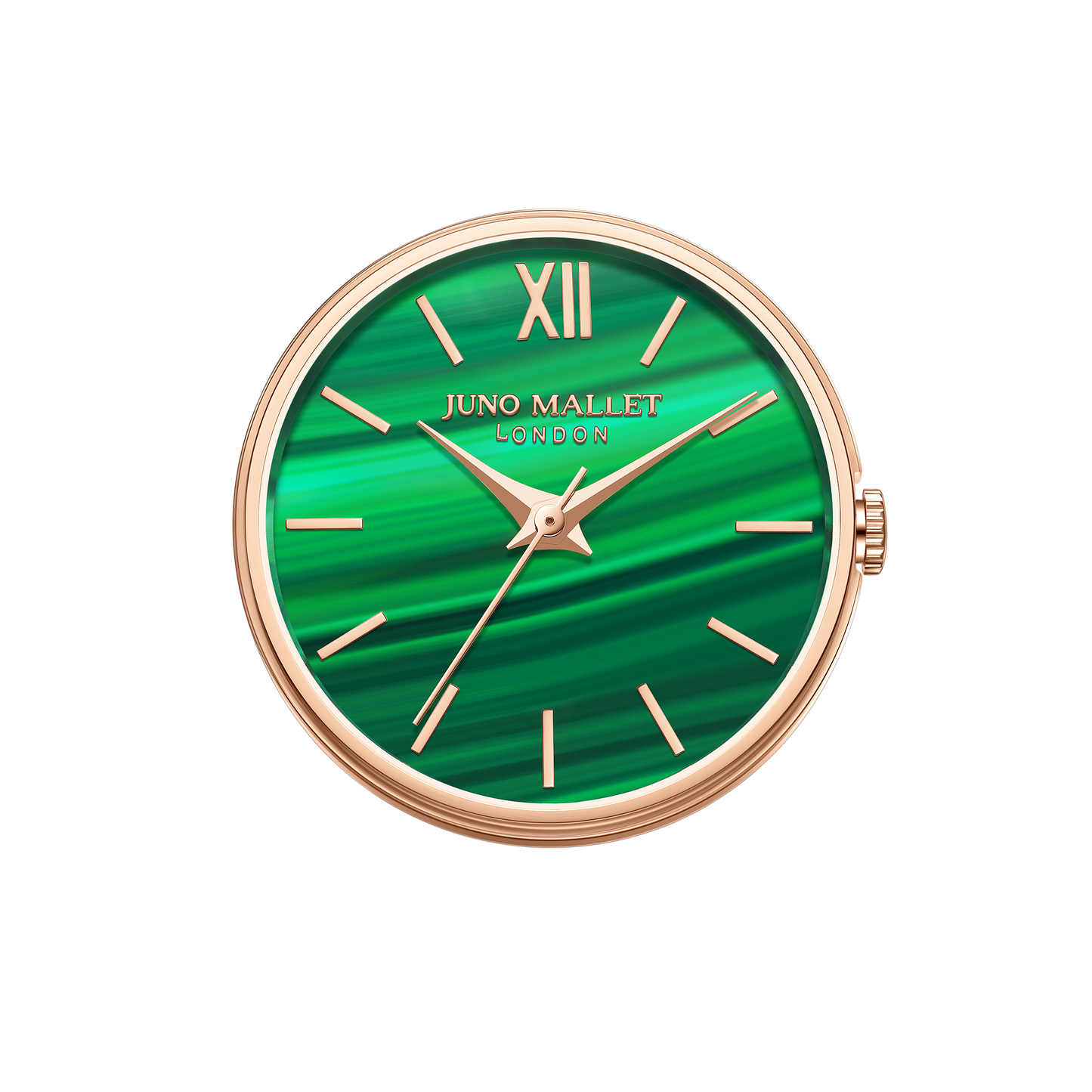 Mermaid Pearl Watch with her 2nd Dial the Vintage Malachite "Face" | Romantic Luxury Package | Gifts for Her