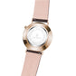 Thomas / Classic Bracelet Watch / Cream White / Chocolate Brown / Rose Gold / 40mm
