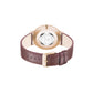 Classic Vito / Bracelet Watch / Cream White / Chocolate Brown / Rose Gold / 40mm