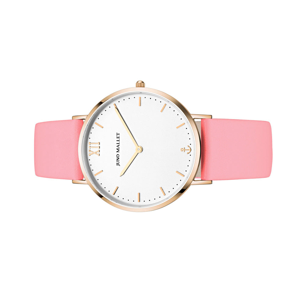 Lollipop / Flamingo Pink / Snow White / 36mm / Women Bracelet Watch